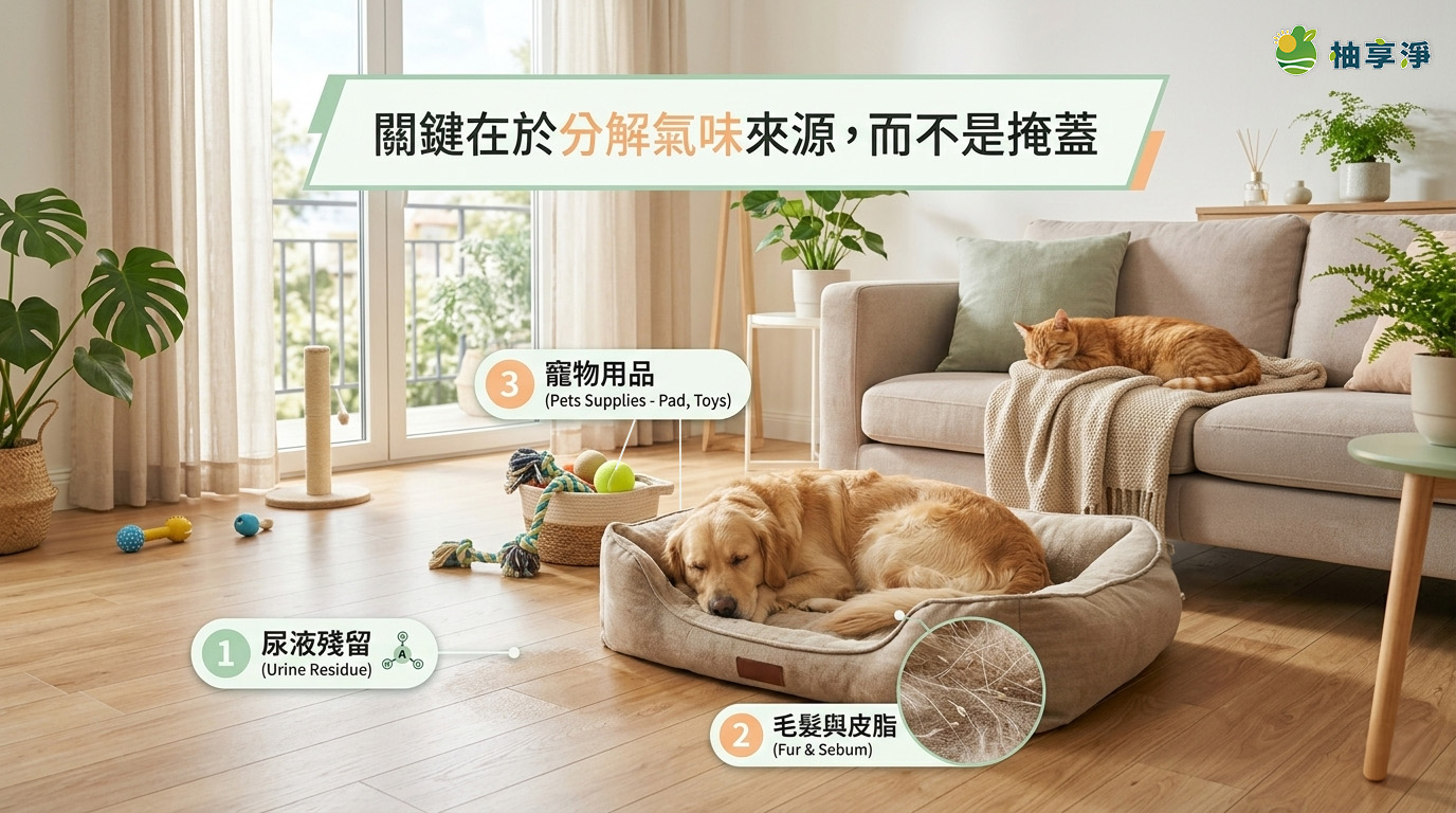 寵物在家裡示意圖