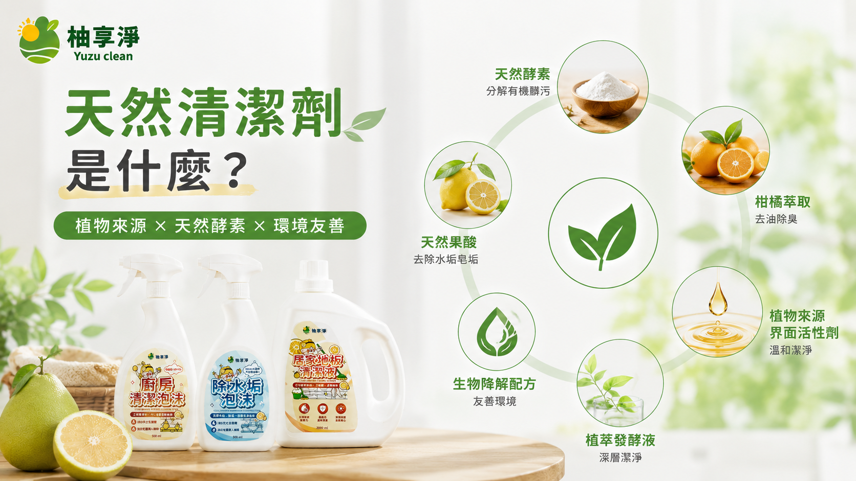 天然清潔劑是什麼